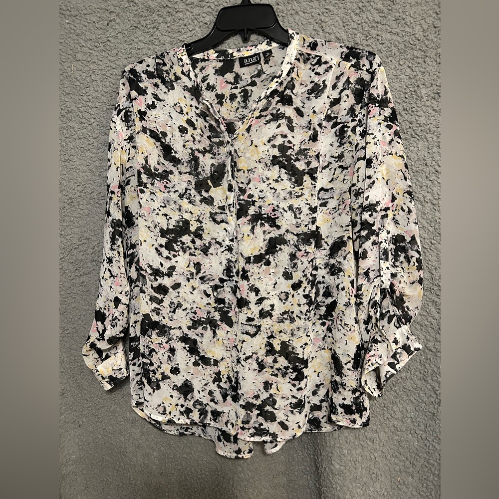 ANA Sheer Multicolor Shirt